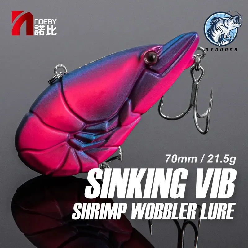 NOEBY Sinking Vibe Wobbler Shrimp 21.5g / 70mm