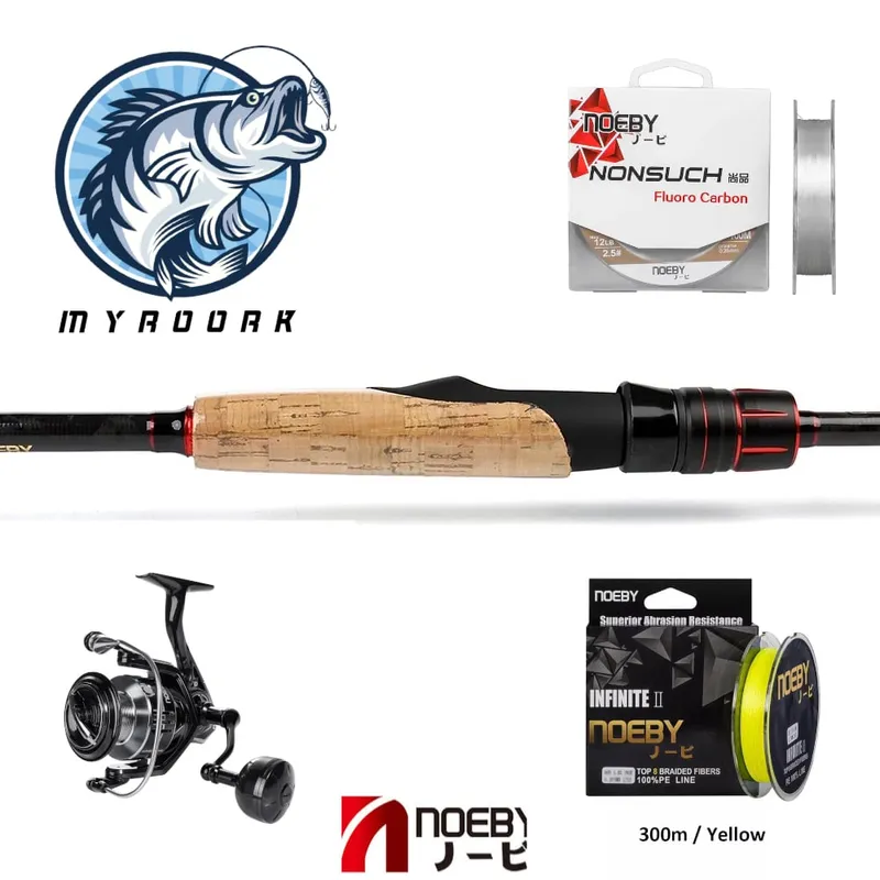NOEBY Telescopic Spinning Kit