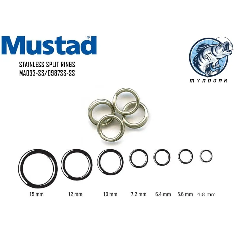Mustad Split Rings