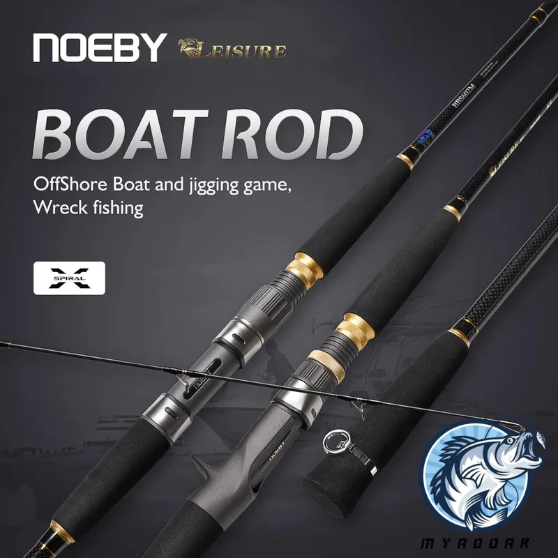 NOEBY Boat Fishing Standard Jigging Spinning Rod