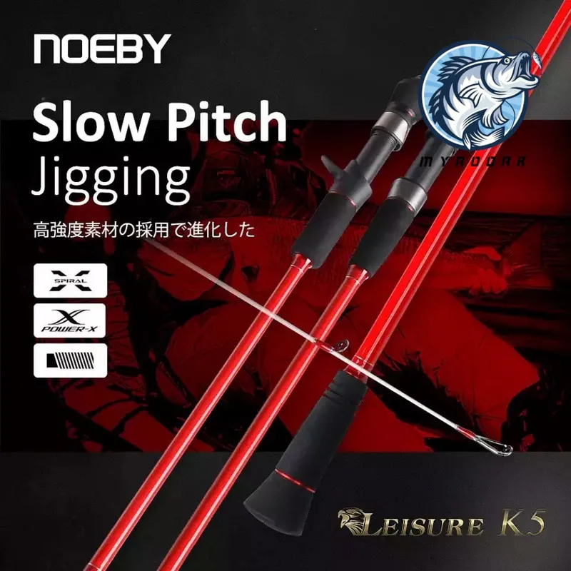 NOEBY Leisure Slow Jigging K5-R Spinning Reel - Jigging Rod