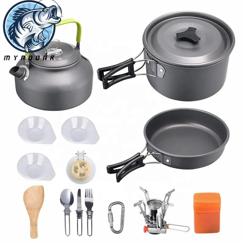 Cooking Set with Stove